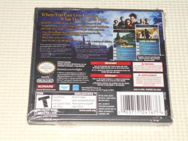 DS★twilight scene it? 海外版(国内本体動作可能) < ゲーム本体/ソフト  DS★twilight scene it? 海外版(国内本体動作可能) < ゲーム本体/ソフトの
