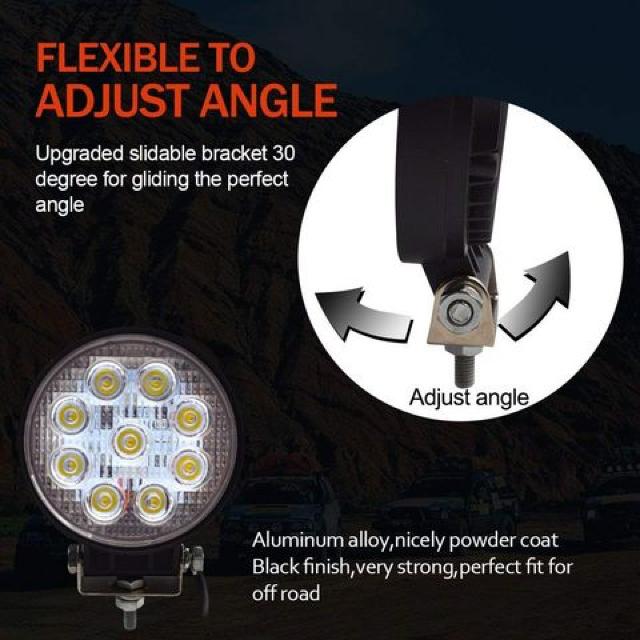 27W LED Ɠ/[NCg ی` Lp^Cv 12V-24VΉ  /oCN