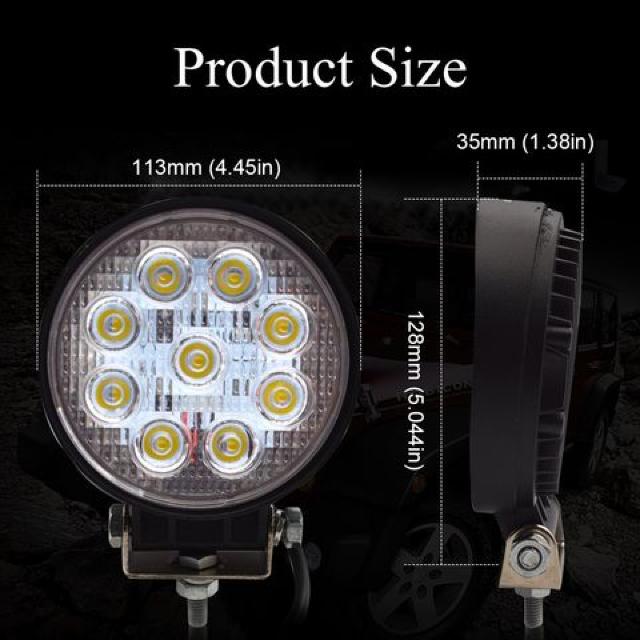 27W LED Ɠ/[NCg ی` Lp^Cv 12V-24VΉ  /oCN