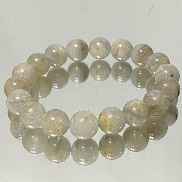 《No.420》天然石ホワイトグレー千層ガーデンクォーツ < 女性アクセサリー/時計  《No.420》天然石ホワイトグレー千層ガーデンクォーツ < 女性アクセサリー/時計の