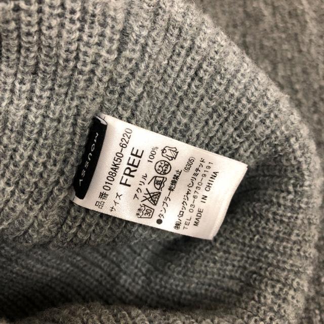 即決 MOUSSY マウジー ニット帽 ビーニー < ブランド  即決 MOUSSY マウジー ニット帽 ビーニー < ブランドの