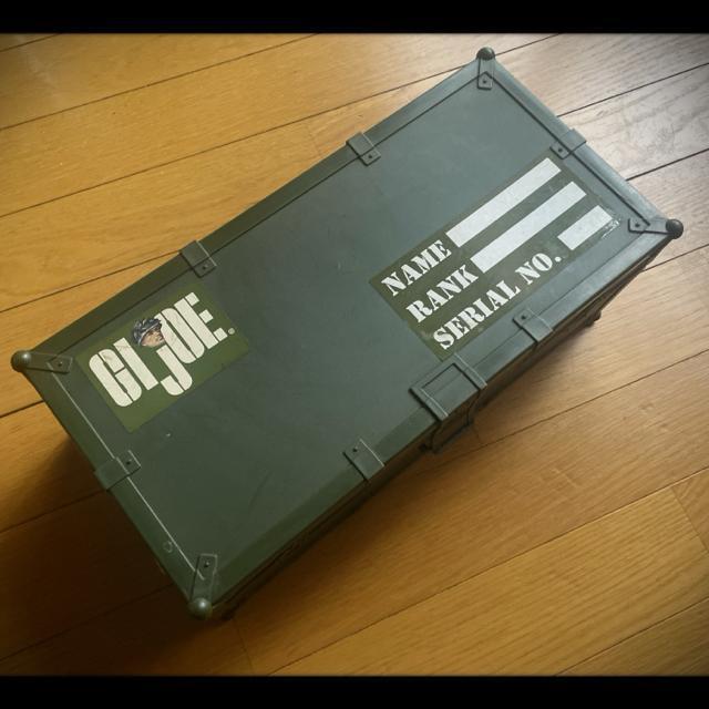激レア!! G.I. JOE GI ジョー ヴィンテージ アンモボックス風 ストレージボックス BOX 弾薬箱 1993年製造 < おもちゃ  激レア!! G.I. JOE GI ジョー ヴィンテージ アンモボックス風 ストレージボックス BOX 弾薬箱 1993年製造 < おもちゃの
