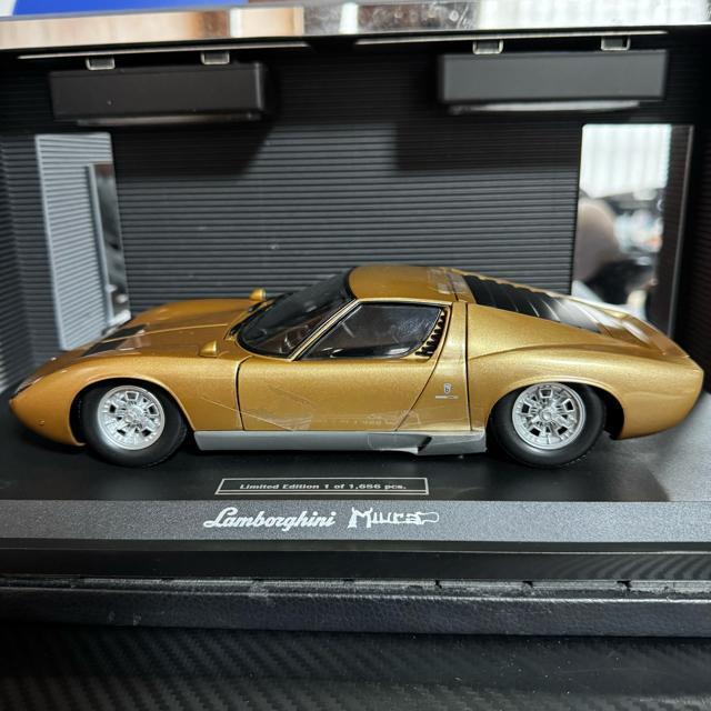 絶版未展示品 京商 ランボルギーニ ミウラ P400 Gold < ホビー  絶版未展示品 京商 ランボルギーニ ミウラ P400 Gold < ホビーの