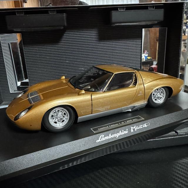 絶版未展示品 京商 ランボルギーニ ミウラ P400 Gold < ホビー  絶版未展示品 京商 ランボルギーニ ミウラ P400 Gold < ホビーの