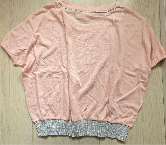 L★GRASS PLUS NOTE★裾シャーリング半袖プルオーバー★新品★送料無料 < 女性ファッション  L★GRASS PLUS NOTE★裾シャーリング半袖プルオーバー★新品★送料無料 < 女性ファッションの