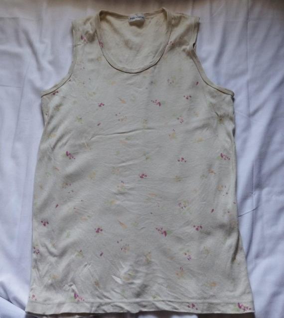 bulle de savon 小花柄クリームグリーンベージュタンクトップ < 女性ファッション  bulle de savon 小花柄クリームグリーンベージュタンクトップ  < 女性ファッションの