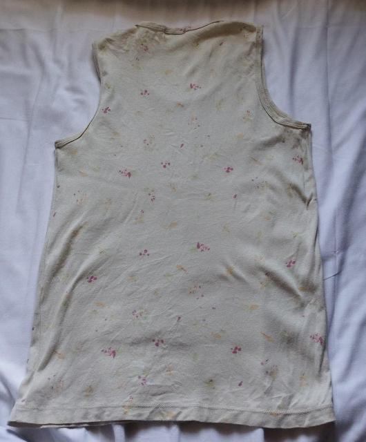 bulle de savon 小花柄クリームグリーンベージュタンクトップ < 女性ファッション  bulle de savon 小花柄クリームグリーンベージュタンクトップ < 女性ファッションの