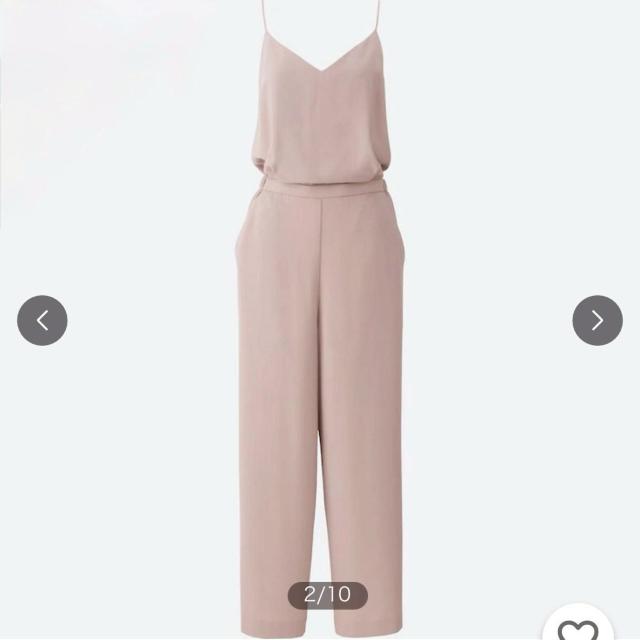 ◆UNIQLO/ユニクロ◆キャミソールサロペット★ピンクベージュS*オールインワン♪美品 < ブランド ◆UNIQLO/ユニクロ◆キャミソールサロペット★ピンクベージュS*オールインワン♪美品 < ブランドの
