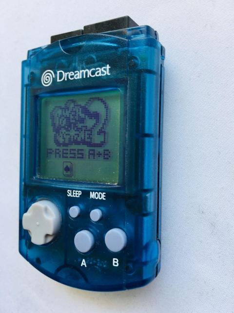 電池交換 ビジュアルメモリ USブルー HKT-7000 ドリームキャスト DC New battery replacement < ゲーム本体/ソフト 電池交換 ビジュアルメモリ USブルー HKT-7000 ドリームキャスト DC New battery replacement < ゲーム本体/ソフトの