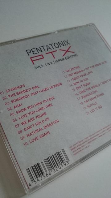 PENTATONIX y^gjbNXwPTX  VOLS.1&2 xWpEGfBVՁ  CD/DVD/rfI 