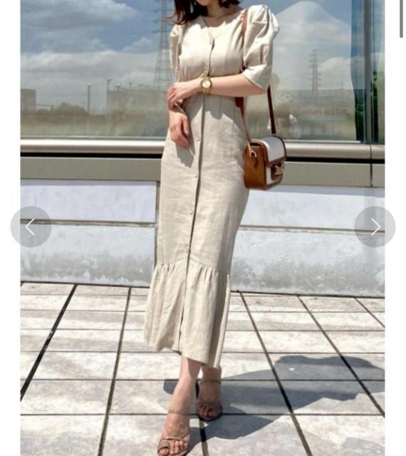 ◆rienda/リエンダ◆リネンマーメイドワンピース★ピンクS*秋冬コーデ*美品♪ < ブランド  ◆rienda/リエンダ◆リネンマーメイドワンピース★ピンクS*秋冬コーデ*美品♪ < ブランドの