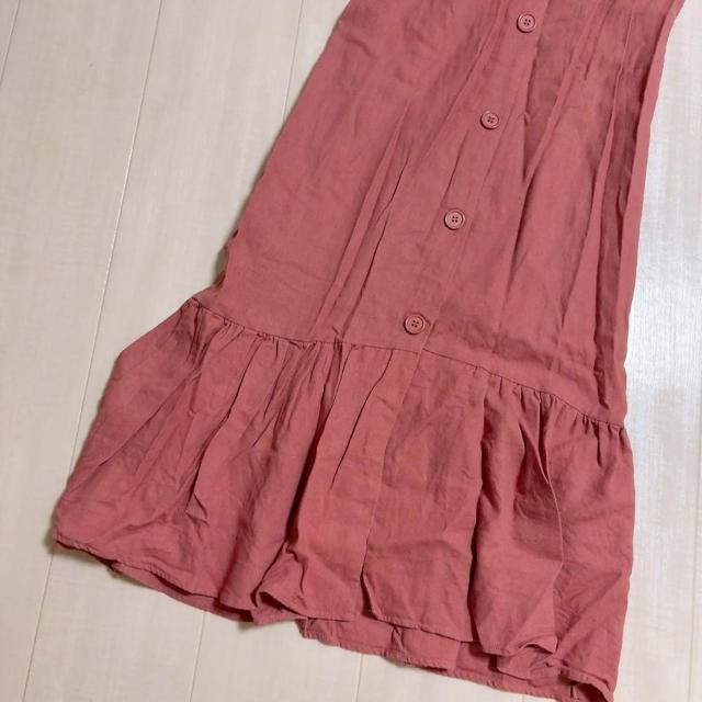 ◆rienda/リエンダ◆リネンマーメイドワンピース★ピンクS*秋冬コーデ*美品♪ < ブランド  ◆rienda/リエンダ◆リネンマーメイドワンピース★ピンクS*秋冬コーデ*美品♪ < ブランドの