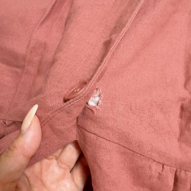 ◆rienda/リエンダ◆リネンマーメイドワンピース★ピンクS*秋冬コーデ*美品♪ < ブランド  ◆rienda/リエンダ◆リネンマーメイドワンピース★ピンクS*秋冬コーデ*美品♪ < ブランドの