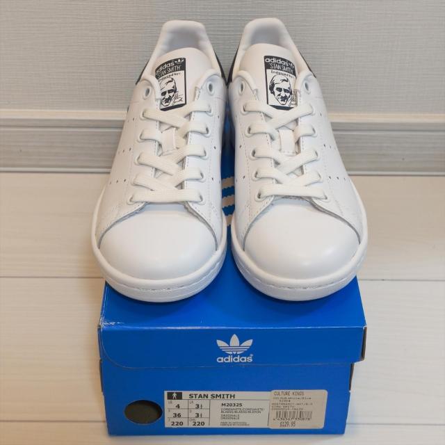 【新品/未使用】adidas Stan Smith スタンスミス ホワイト/ネイビー 22.0cm (M20325) 箱付 正規品 < ブランド 【新品/未使用】adidas Stan Smith スタンスミス ホワイト/ネイビー 22.0cm (M20325) 箱付 正規品 < ブランドの
