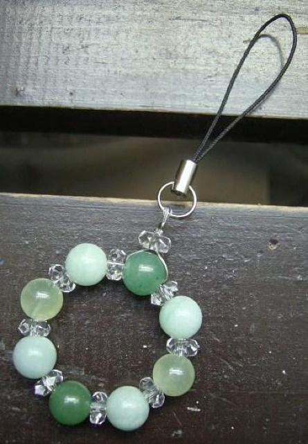 アベンチュリンxプレナイトxアマゾナイトストラップ < 家電/AV  アベンチュリンxプレナイトxアマゾナイトストラップ < 家電/AVの