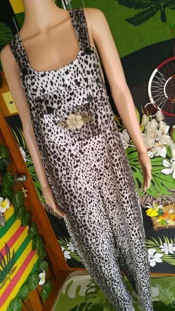 激℃-ute(*≧ω≦)ベロアオーバーオール□サロペット◆豹柄 < 女性ファッション  激℃-ute(*≧ω≦)ベロアオーバーオール□サロペット◆豹柄  < 女性ファッションの