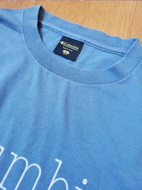 ☆新品同様☆コロンビア☆ブルー半袖Tシャツ☆M < ブランド  ☆新品同様☆コロンビア☆ブルー半袖Tシャツ☆M < ブランドの