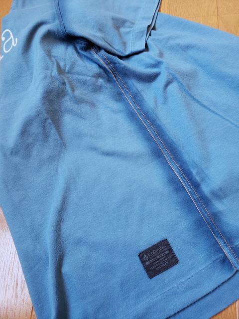 ☆新品同様☆コロンビア☆ブルー半袖Tシャツ☆M < ブランド  ☆新品同様☆コロンビア☆ブルー半袖Tシャツ☆M < ブランドの