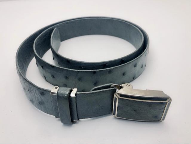 C118 美品★ PISTER ELITE オーストリッチ ベルト 本革 < 男性ファッション C118 美品★ PISTER ELITE オーストリッチ ベルト 本革 < 男性ファッションの