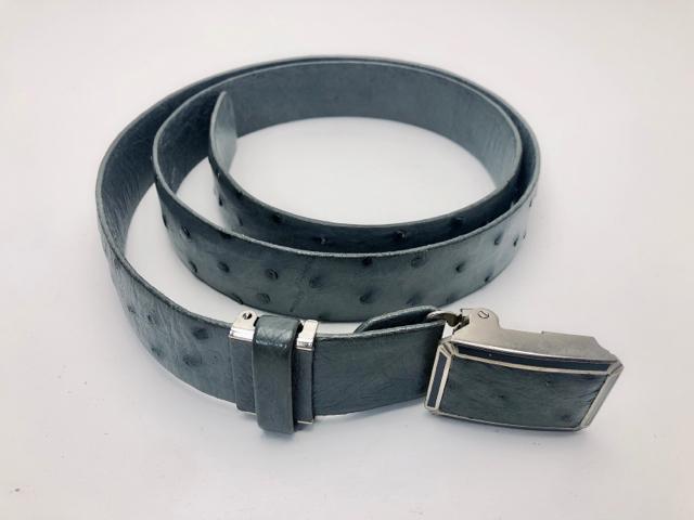 C118 美品★ PISTER ELITE オーストリッチ ベルト 本革 < 男性ファッション C118 美品★ PISTER ELITE オーストリッチ ベルト 本革 < 男性ファッションの