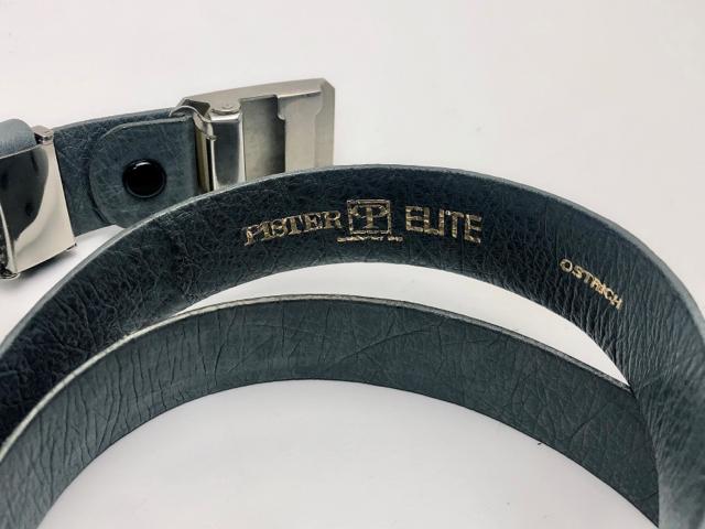 C118 美品★ PISTER ELITE オーストリッチ ベルト 本革 < 男性ファッション C118 美品★ PISTER ELITE オーストリッチ ベルト 本革 < 男性ファッションの