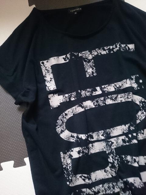 ESPRITMUR エスプリミュール☆オーバーサイズTシャツ★ロング丈☆ブラック★ < 女性ファッション  ESPRITMUR エスプリミュール☆オーバーサイズTシャツ★ロング丈☆ブラック★ < 女性ファッションの
