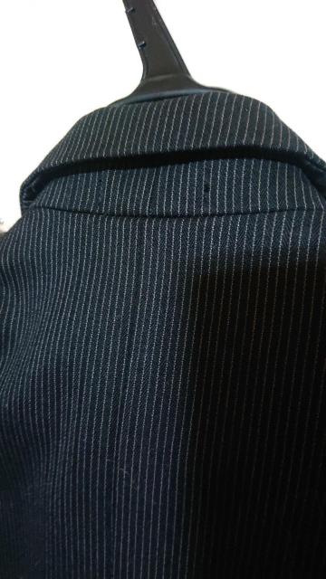 ストライプヘリンボーンダブルジャケット11号 ウール100% レディースジャケット 昭和レトロ ダークグレー ピークドラペル < 女性ファッション ストライプヘリンボーンダブルジャケット11号 ウール100% レディースジャケット 昭和レトロ ダークグレー ピークドラペル < 女性ファッションの