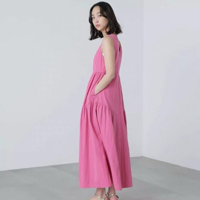 新品 FREE'S MART ノースリーブワンピース 大人可愛い フレンチローズ ティアード マキシワンピース < ブランド 新品 FREE'S MART ノースリーブワンピース 大人可愛い フレンチローズ ティアード マキシワンピース < ブランドの