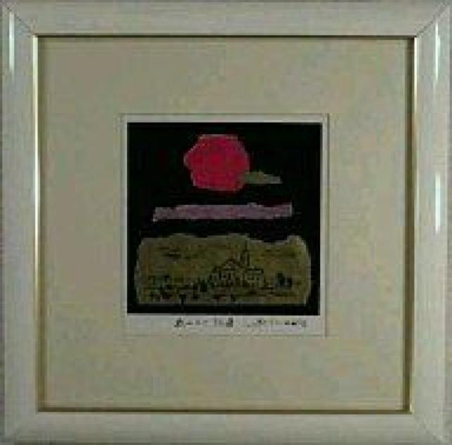 絵画 水彩+油彩 吉岡健二『丘の上の教会』真作保証 原画 < ホビー 絵画 水彩+油彩 吉岡健二『丘の上の教会』真作保証 原画 < ホビーの