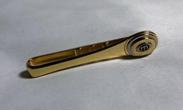 正規美 GUCCIグッチ ヴィンテージ インターロッキング GGロゴネクタイピン タイピン タイバー クリップ タイ留め < ブランド  正規美 GUCCIグッチ ヴィンテージ インターロッキング GGロゴネクタイピン タイピン タイバー クリップ タイ留め  < ブランドの