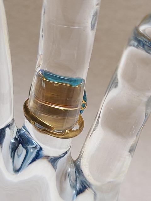 送料無料/陶器釜で作ったプリザーブドフラワー入りリング/フリーサイズ@ < 男性アクセサリー/時計  送料無料/陶器釜で作ったプリザーブドフラワー入りリング/フリーサイズ@ < 男性アクセサリー/時計の