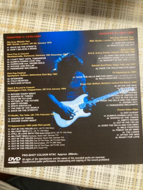 AՁ@GARY MOORE / HARD ROCK YEARS 1979 DVD  CD/DVD/rfI 