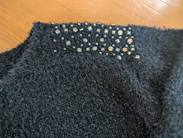 イーハイフン ブラック 黒 セーター F < ブランド  イーハイフン ブラック 黒 セーター F < ブランドの