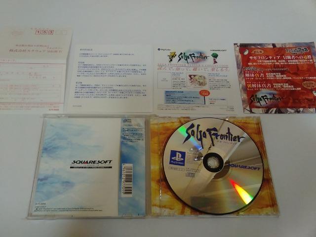 PS/【送料180円!!】サガフロンティア2本セット≪匿名らくらく定額便≫〈ディスク良好♪〉【説明書付き】★ご落札価格★ < ゲーム本体/ソフト  PS/【送料180円!!】サガフロンティア2本セット≪匿名らくらく定額便≫〈ディスク良好♪〉【説明書付き】★ご落札価格★ < ゲーム本体/ソフトの