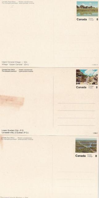 カナダ 郵便絵はがき8¢1970年代 3種【F-13】 < ホビー カナダ 郵便絵はがき8¢1970年代 3種【F-13】 < ホビーの