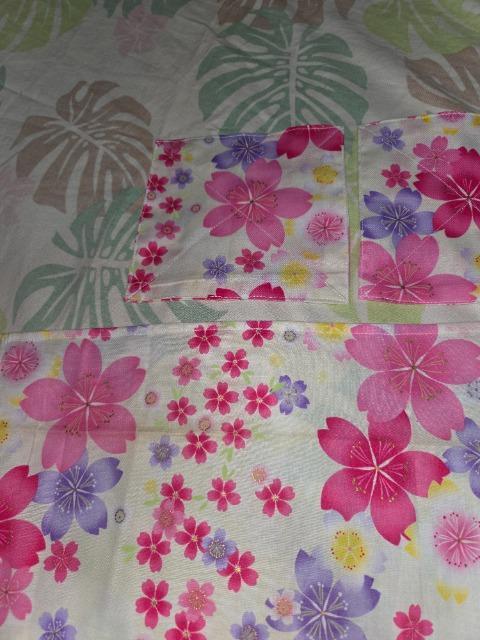 ★新品薄クリーム色×桜柄ランチョンマット&コースター2枚3点セット < キッズ/ベビー  ★新品薄クリーム色×桜柄ランチョンマット&コースター2枚3点セット < キッズ/ベビーの