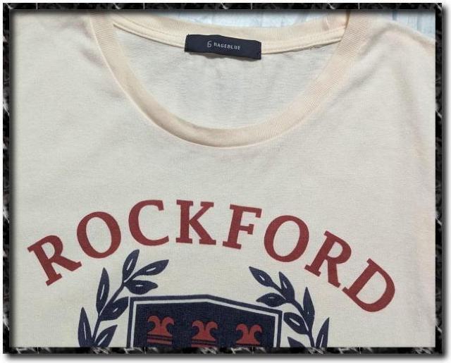 レイジブルー プリント入り半袖Tシャツ 白 < ブランド レイジブルー プリント入り半袖Tシャツ 白 < ブランドの