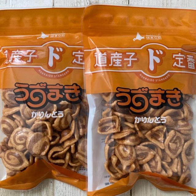 北海道 浜塚製菓 うずまきかりんとう 大容量 130g 2袋セット 道産子 < グルメ/ドリンク  北海道 浜塚製菓 うずまきかりんとう 大容量 130g 2袋セット 道産子  < グルメ/ドリンクの