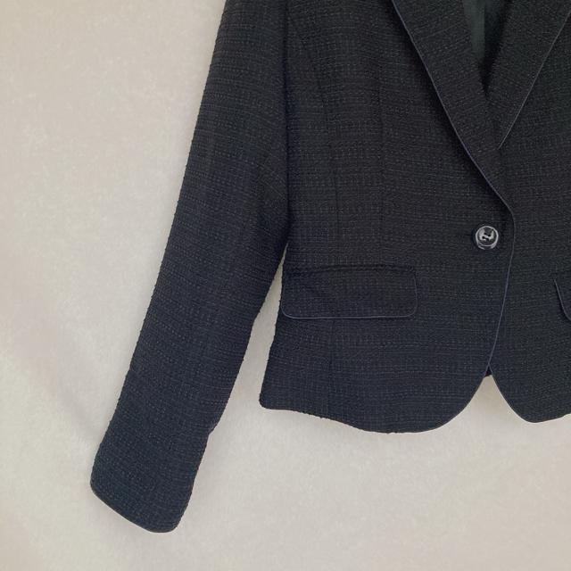 persodea ツイード テーラード ジャケット ネイビー 11号 フォーマル N2m < 女性ファッション persodea ツイード テーラード ジャケット ネイビー 11号 フォーマル N2m < 女性ファッションの