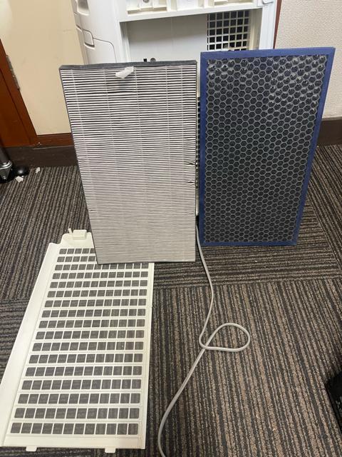 SHARP シャープ 空気清浄機 KC-F50-W 加湿空気清浄機 ホワイト系 プラズマクラスター < 家電/AV SHARP シャープ 空気清浄機 KC-F50-W 加湿空気清浄機 ホワイト系 プラズマクラスター < 家電/AVの