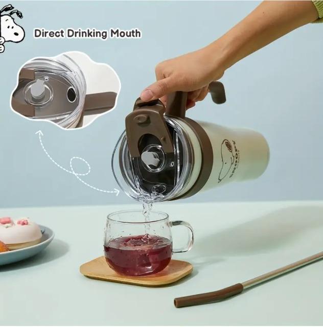 ■SNOOPY■ストロー付き ステンレス製 タンブラー 540oz 1600ml < アニメ/コミック/キャラクター ■SNOOPY■ストロー付き ステンレス製 タンブラー 540oz 1600ml < アニメ/コミック/キャラクターの