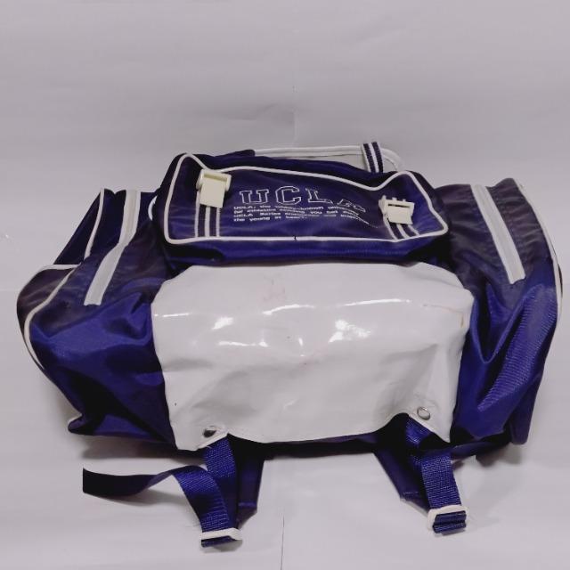 UCLA キッズ リュック(ACE製)バッグ 紺色 ネイビー 昭和レトロ < キッズ/ベビー UCLA キッズ リュック(ACE製)バッグ 紺色 ネイビー 昭和レトロ < キッズ/ベビーの