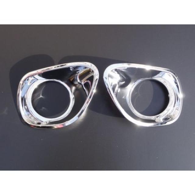 ジープ クロームメッキフォグライトリング フォグランプカバー パトリオット MK系 < 自動車/バイク ジープ クロームメッキフォグライトリング フォグランプカバー パトリオット MK系 < 自動車/バイク