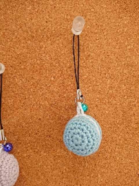 ハンドメイド ストラップマカロン水色 < 女性ファッション  ハンドメイド ストラップマカロン水色  < 女性ファッションの