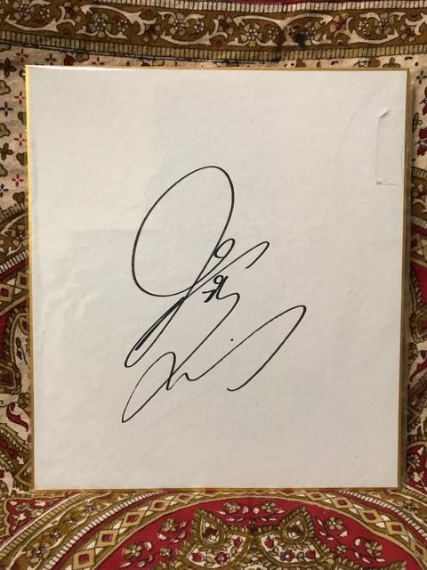 中村 俊輔 直筆サイン色紙 Fマリノス時代 < トレーディングカード 中村 俊輔 直筆サイン色紙 Fマリノス時代 < トレーディングカードの