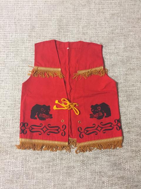 715.新品☆北海道☆フリンジベスト < キッズ/ベビー  715.新品☆北海道☆フリンジベスト  < キッズ/ベビーの