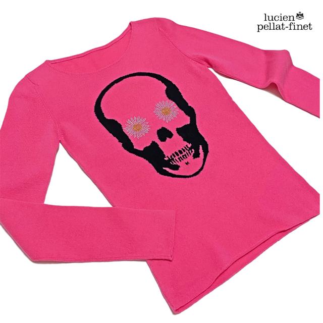 ルシアンペラフィネlucien pellat-finetスカルセーターピン < ブランド ルシアンペラフィネlucien pellat-finetスカルセーターピン < ブランドの