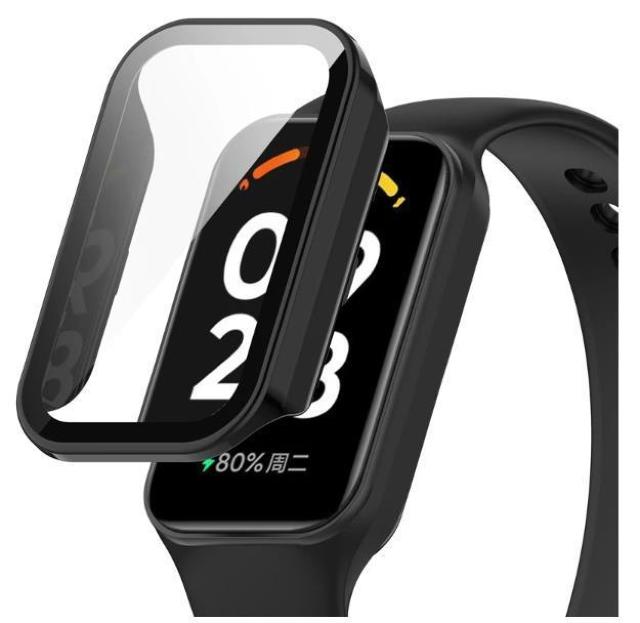 Xiaomi Smart Band 8 Active / Redmi Smart Band 2 ガラス 保護 ケース カバー < 家電/AV  Xiaomi Smart Band 8 Active / Redmi Smart Band 2 ガラス 保護 ケース カバー < 家電/AVの