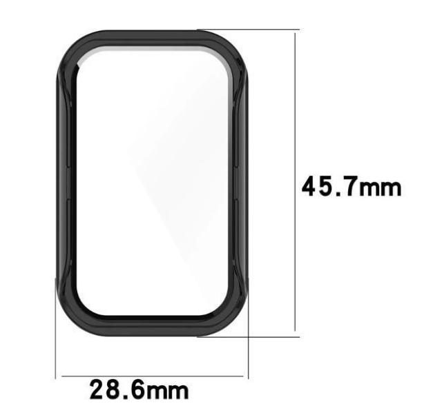 Xiaomi Smart Band 8 Active / Redmi Smart Band 2 ガラス 保護 ケース カバー < 家電/AV  Xiaomi Smart Band 8 Active / Redmi Smart Band 2 ガラス 保護 ケース カバー < 家電/AVの