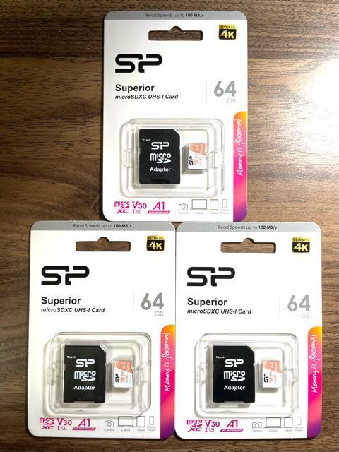 microSDJ[h 64GB (A_v^[t)VRp[y3Zbgz 